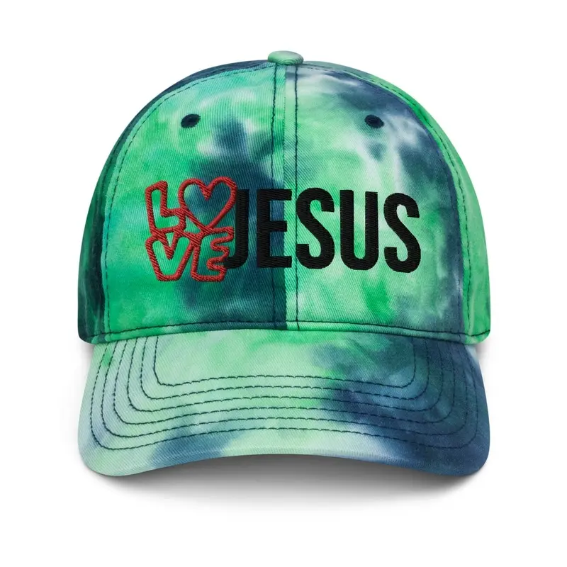 Love Jesus TieDie Cap