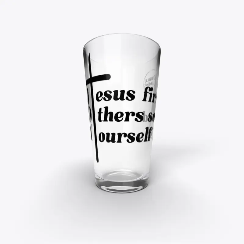 Jesus First (Black Lettering)